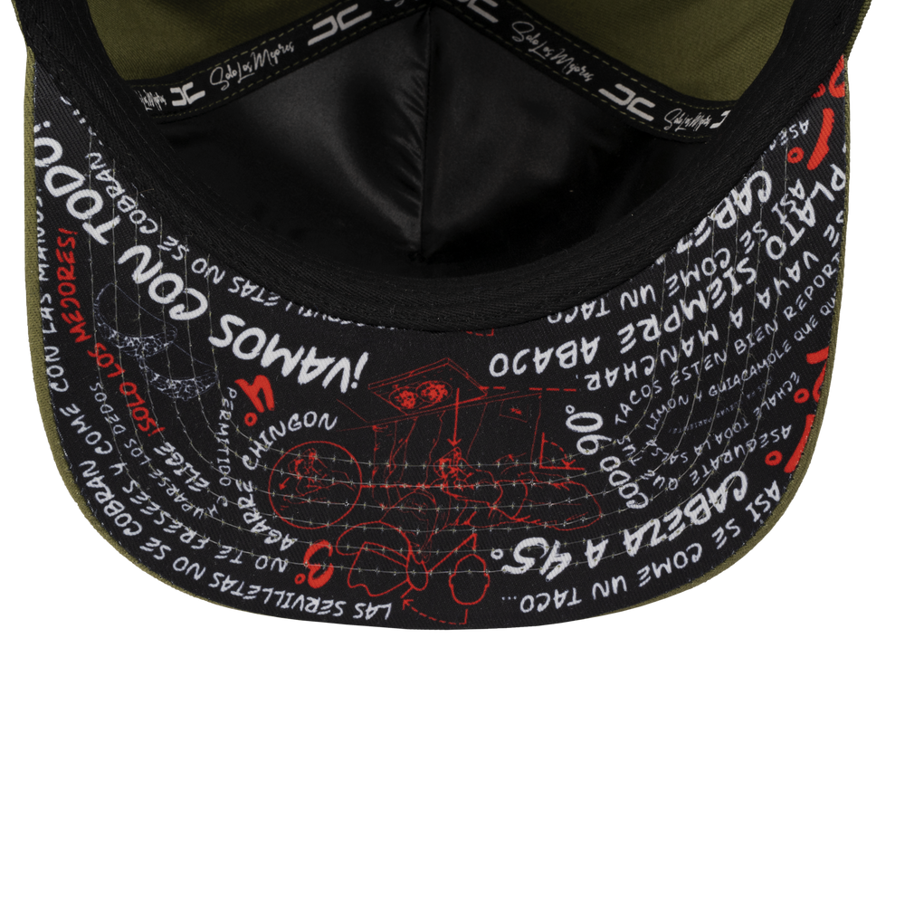 GORRA JC HATS TACO GREEN