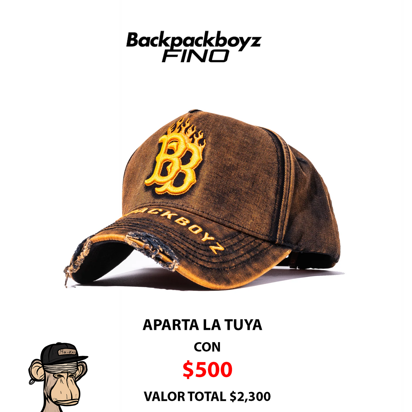 PREVENTA BACKPACKBOYZ FLAMES